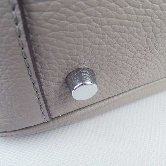 High Quality Replica Hermes Lindy 26CM Shoulder Bag Grey - Click Image to Close